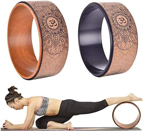 Yoga Wheel, Yoga Wheel - das stärkste und bequemste Dharma Yoga Stützrad für Yoga-Stellungen, perfek