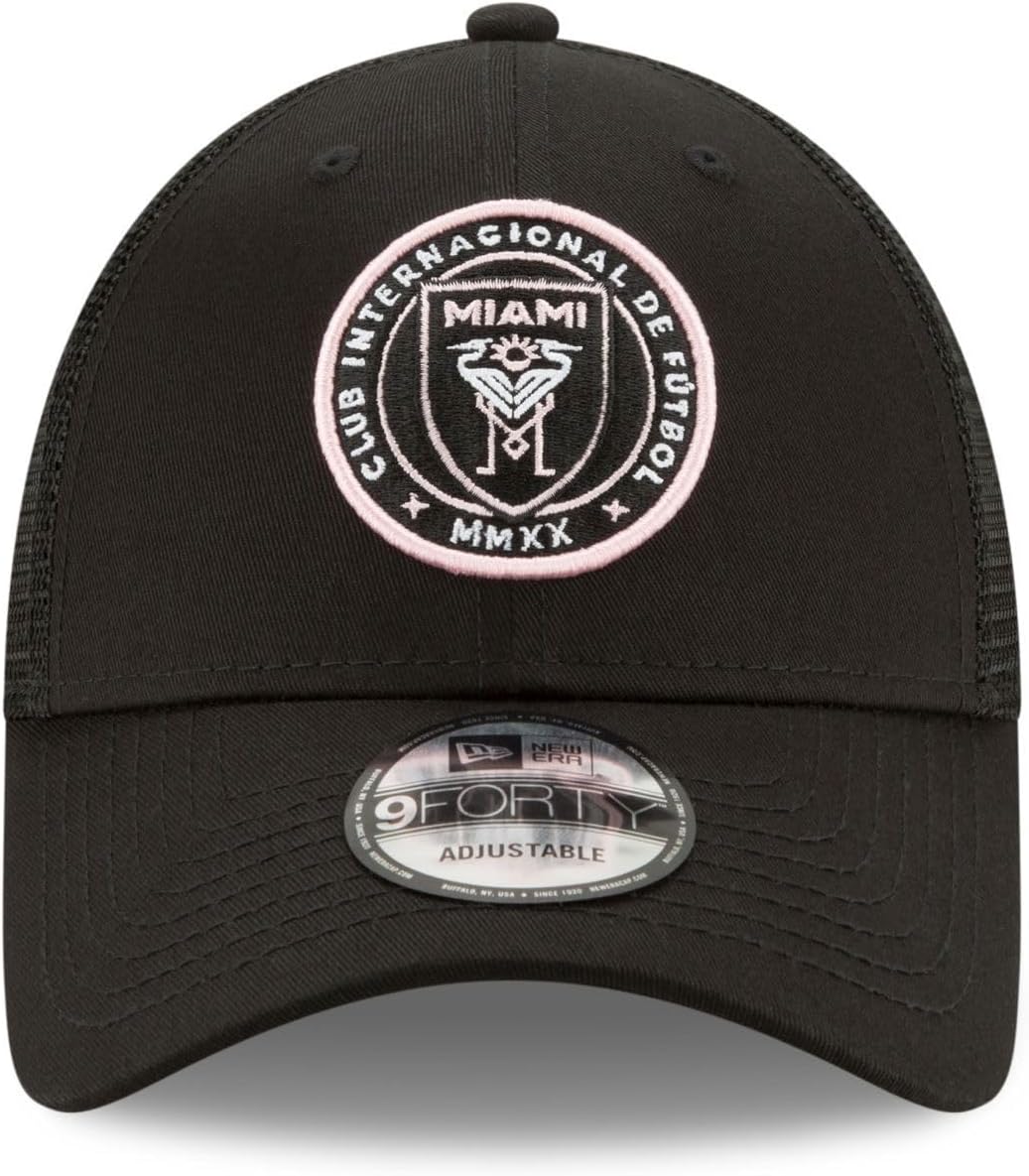 New Era A-Frame Trucker Cap - MLS Inter Miami schwarz