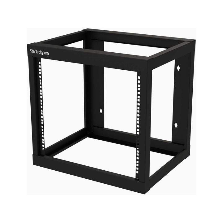 StarTech.com 2-Pfosten 9HE Heavy-Duty Wandmontage Netzwerk-Rack, 19" Open Frame Server Rack, 18" Tie