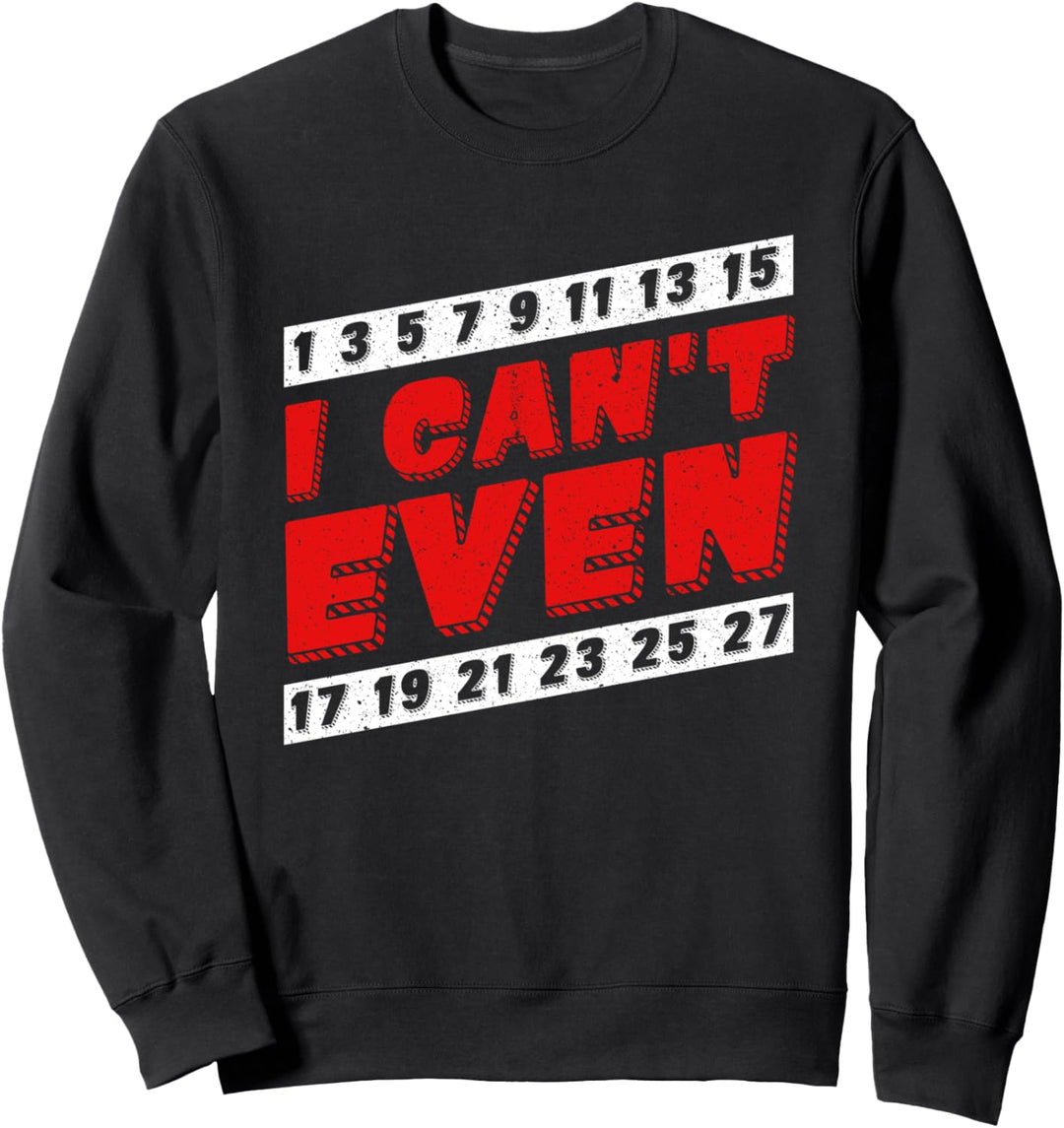 Mathe Lehrer Mathematik I Can't Even - Mathematiker Sweatshirt