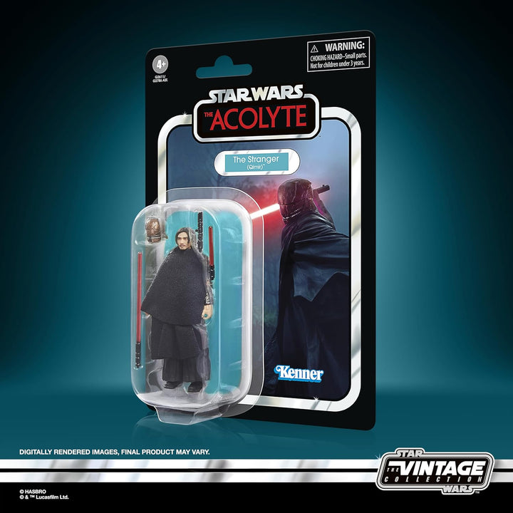 Star Wars The Vintage Collection The Stranger (Qimir), Action-Figur zum Sammeln The Acolyte (9,5 cm)