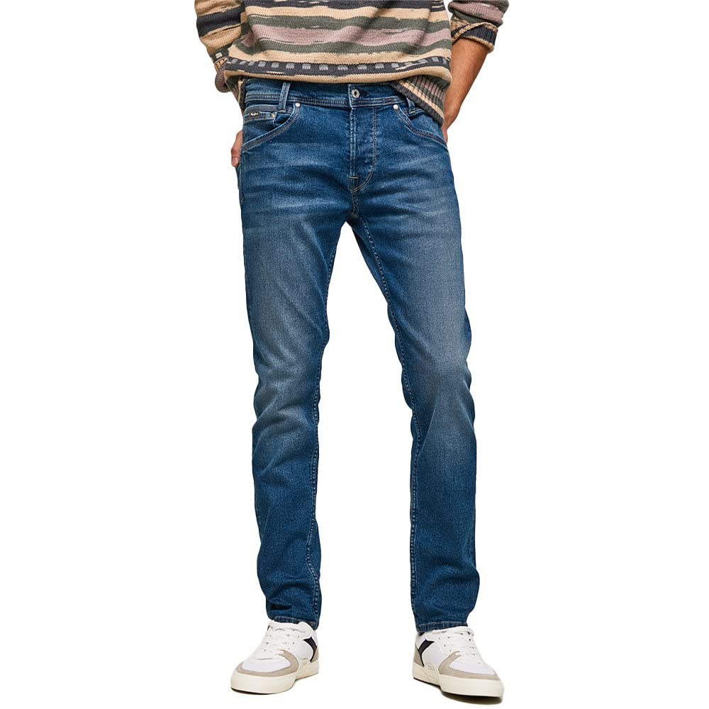 Pepe Jeans Herren Spike Jeans 29W / 34L Blue (Denim-dn8), 29W / 34L Blue (Denim-dn8)