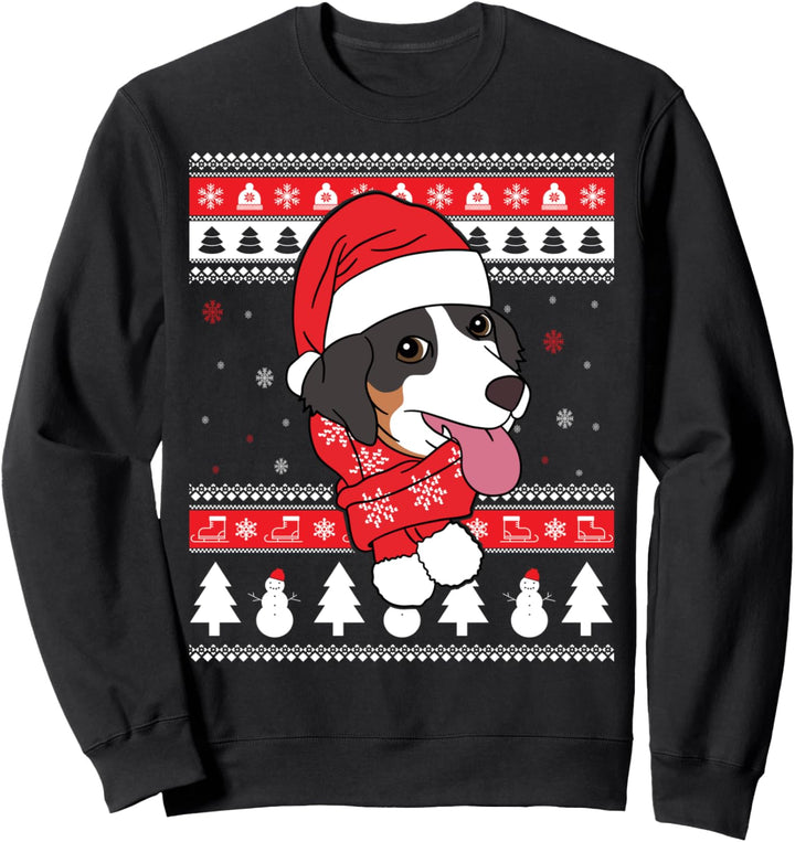 Australian Shepherd Lustiger Hund Hässliche Weihnachten Sweatshirt