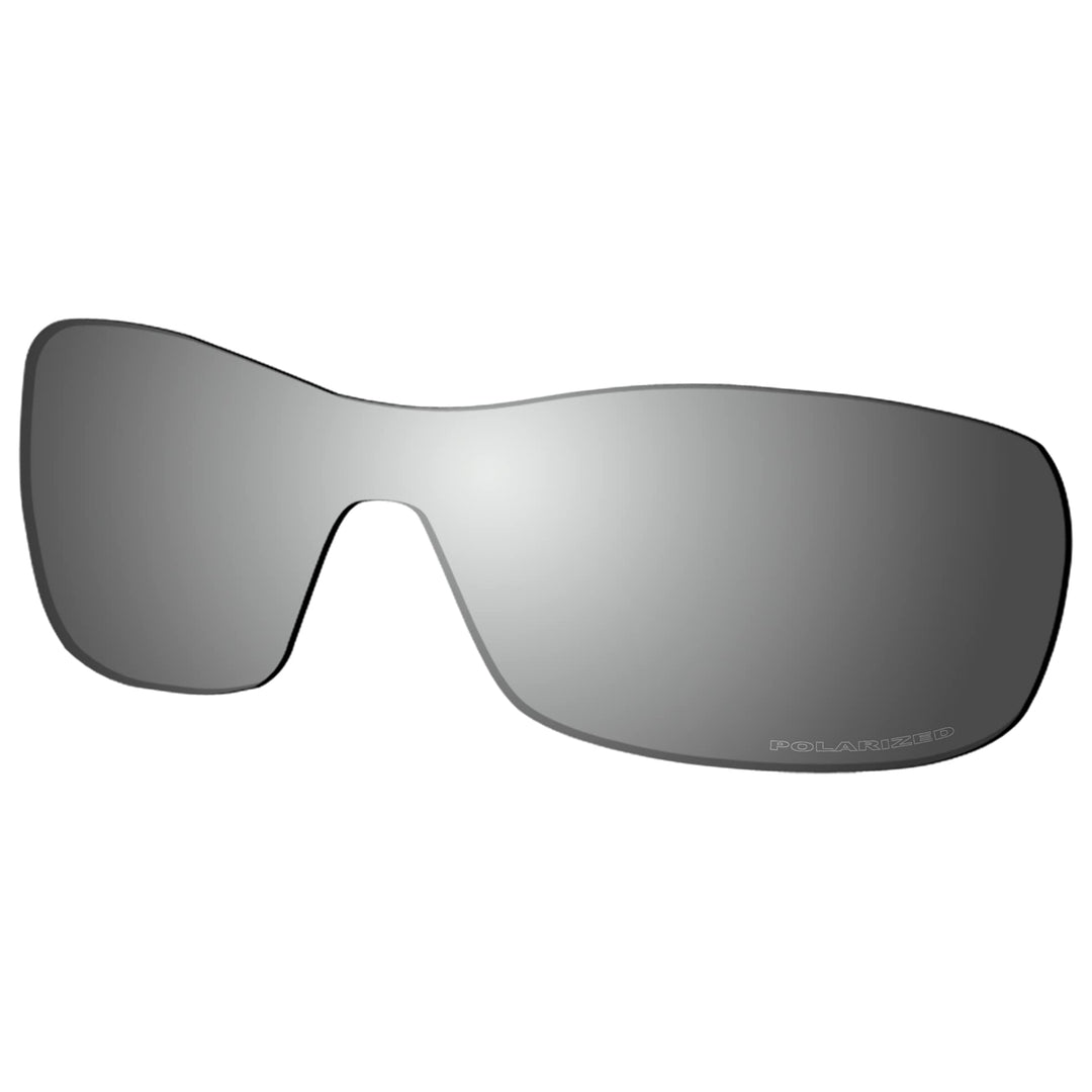 Saucer Premium Ersatzgläser für Oakley Antix Sonnenbrillen High Definition - Chrome Metal Polarisier