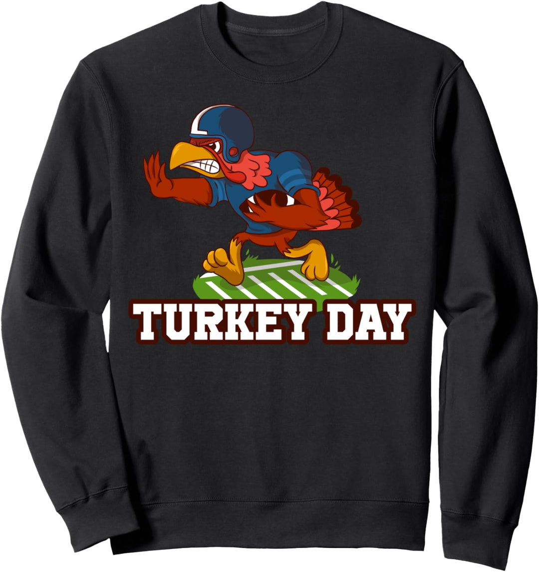 Thanksgiving Turkey Football Sweatshirt