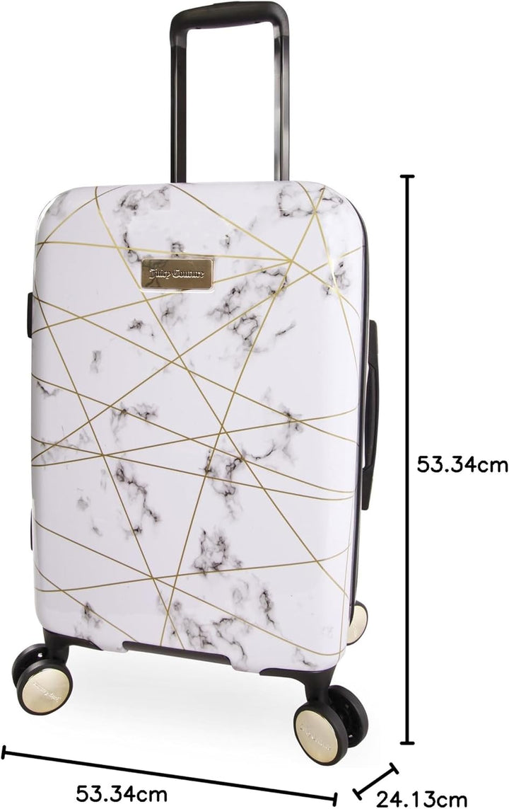 Juicy Couture Vivian Spinner 53,3 cm, Marmor-Web. (Weiss) - JC-PC-10121-MBWB, Marmor-web.