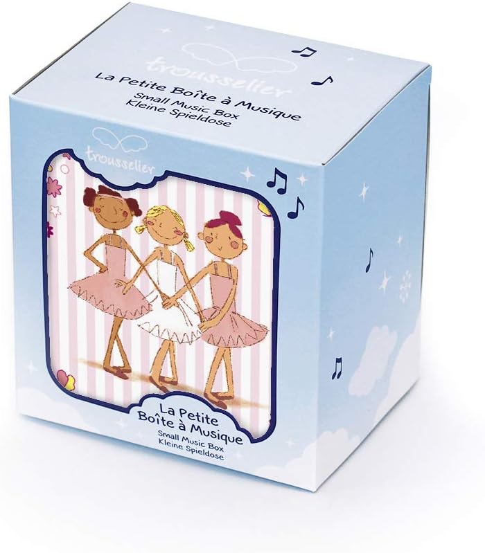 Trousselier - Ballerina - Musikschmuckdose - Spieluhr - Ideales Geschenk für junges Mädchen - Phosph