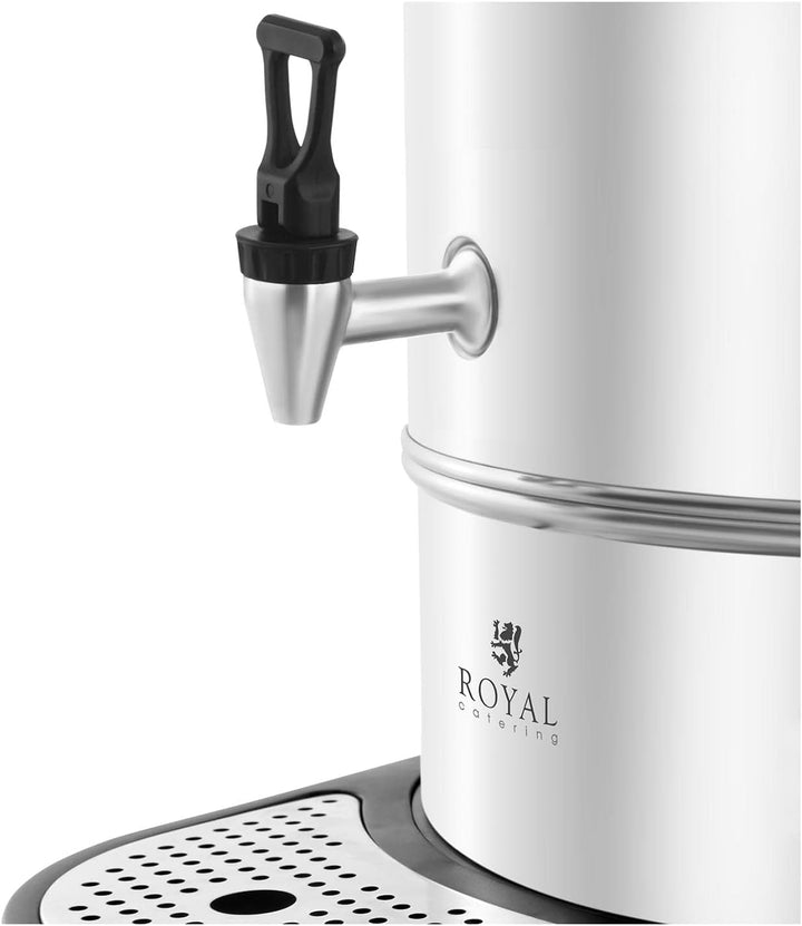 Royal Catering RCWK 20A Glühweinkocher Heissgetränkeautomat 20 L - 21,5 L 2200 W Edelstahl Abtropfsc