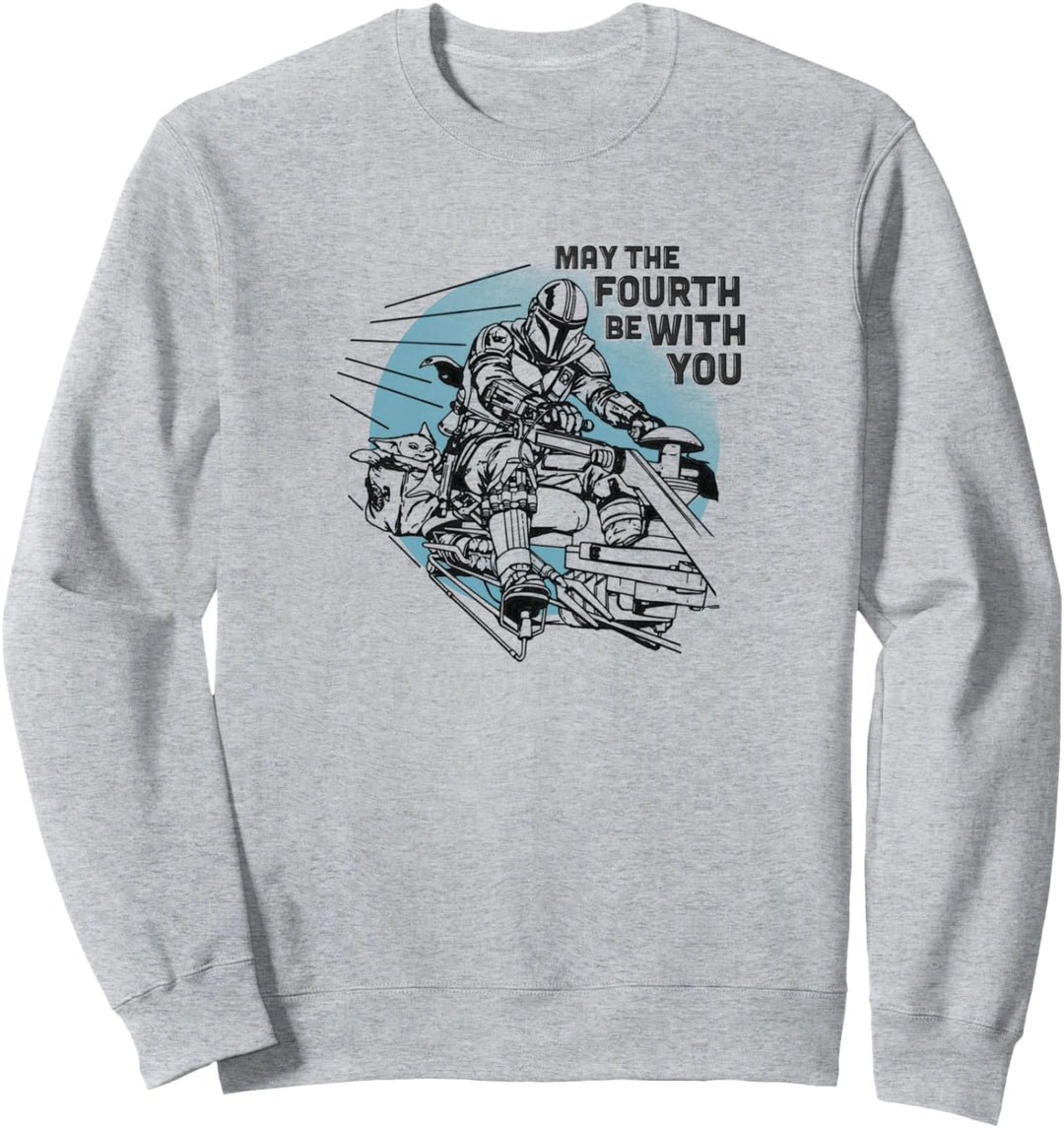 Star Wars May The Fourth Be With You Mando Speeder Sweatshirt