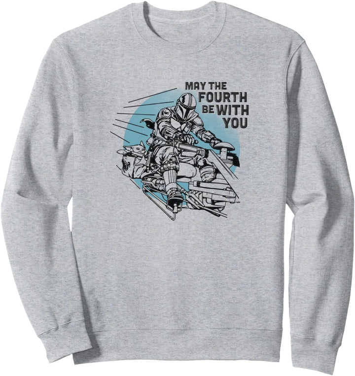 Star Wars May The Fourth Be With You Mando Speeder Sweatshirt