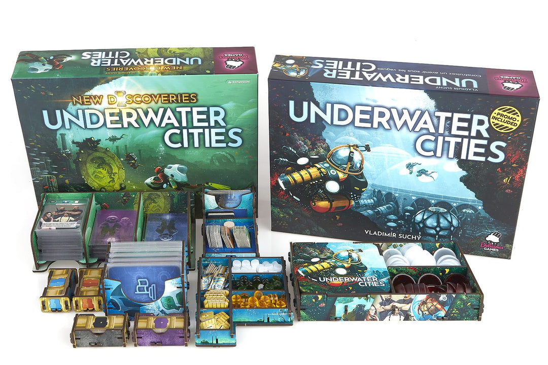 POLANDGAMES ERA89235 Insert: Underwater Cities + Expansion UV Print