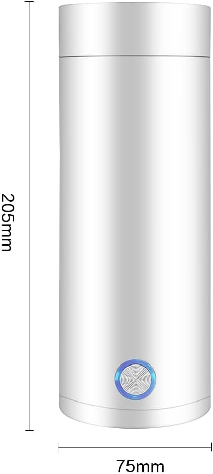 Riisoyu Kleiner Tragbarer Wasserkocher, Mini Wasserkocher für Unterwegs Reisewasserkocher Klein mit