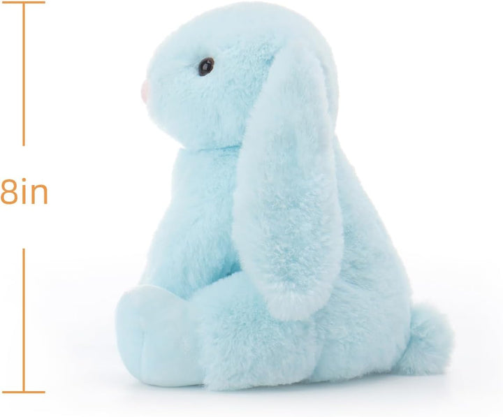 Apricot Lamb – Kuscheltier Hell Blauer Hase 20 cm – Plüsch Spielzeug Plüschtier für Kinder und Baby
