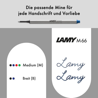 LAMY swift Tintenroller 334 – Rollpen in matt-anthrazitfarbener Lackoberfläche mit Edelstahlpunkten