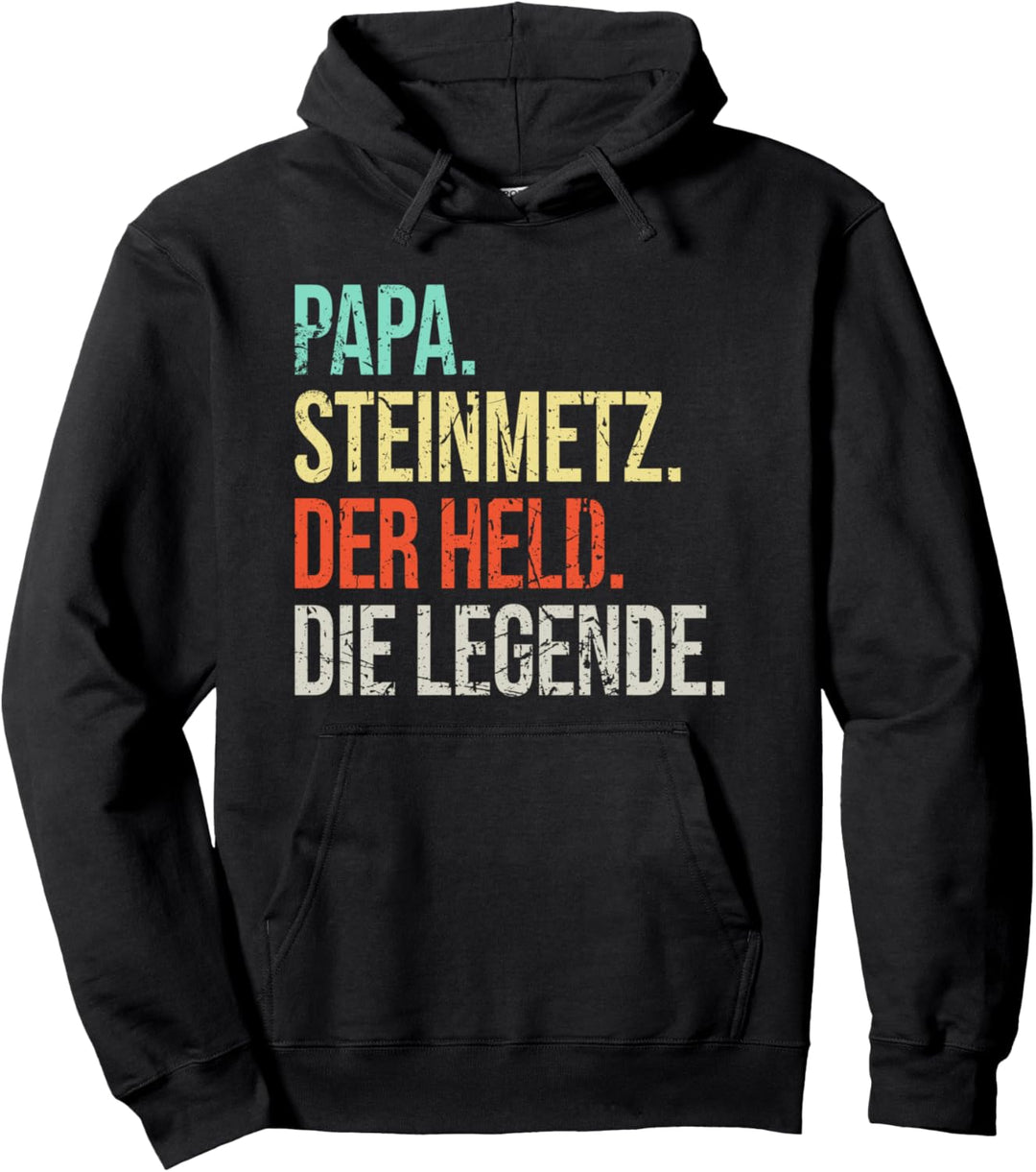 Steinmetz Papa Legende Vater Vintage Spruch Pullover Hoodie