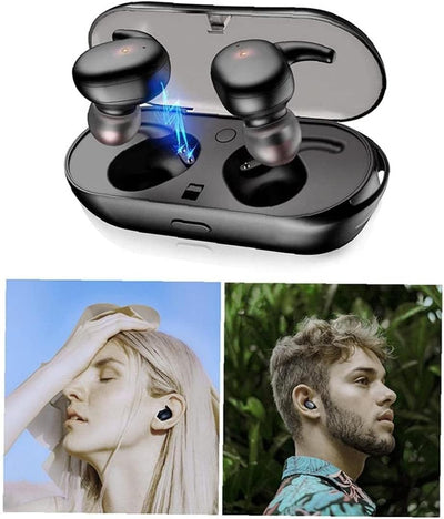 ASDRTB Bluetooth 5.3 Kopfhörer Mini Wireless Kopfhörer In Ear mit ENC Noise Cancelling Mikrofon, 42H