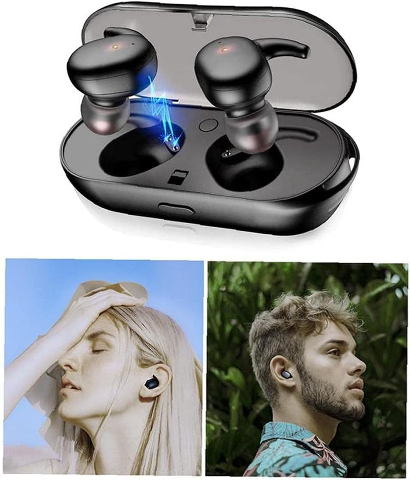 ASDRTB Bluetooth 5.3 Kopfhörer Mini Wireless Kopfhörer In Ear mit ENC Noise Cancelling Mikrofon, 42H