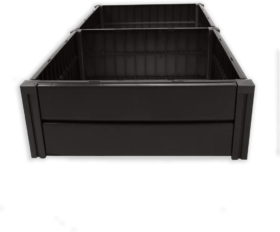 NEUSTANLO | Hochbeet Beetlo L | 158 ×82×31 cm | 336L | aus wetterfestem Kunststoff | pflegeleichtes