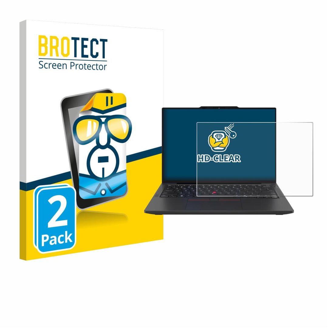 BROTECT 2 Stück Schutzfolie für Lenovo ThinkPad X13 Gen 6 Displayschutz Folie Made in Germany, Ultra