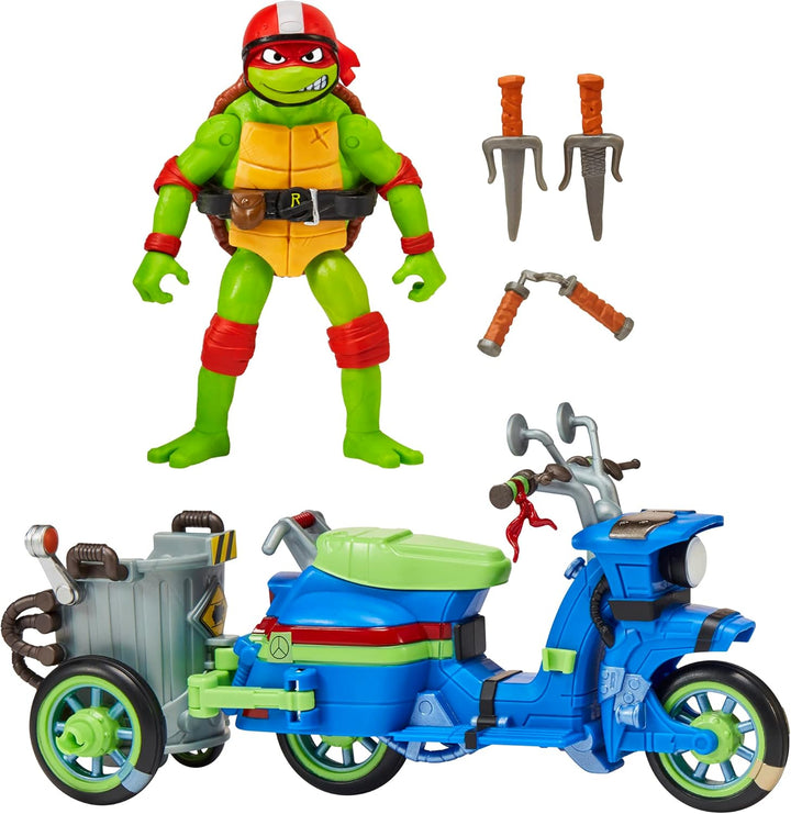 Teenage Mutant Ninja Turtles - Turtle Cycle W/Sidecar & Figure