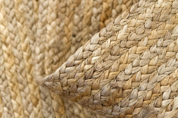 HAMID Jute Teppich, Alhambra Teppich Handgewebt 100% Naturfaser de Jute, Wohnzimmer, Schlafzimmer, F