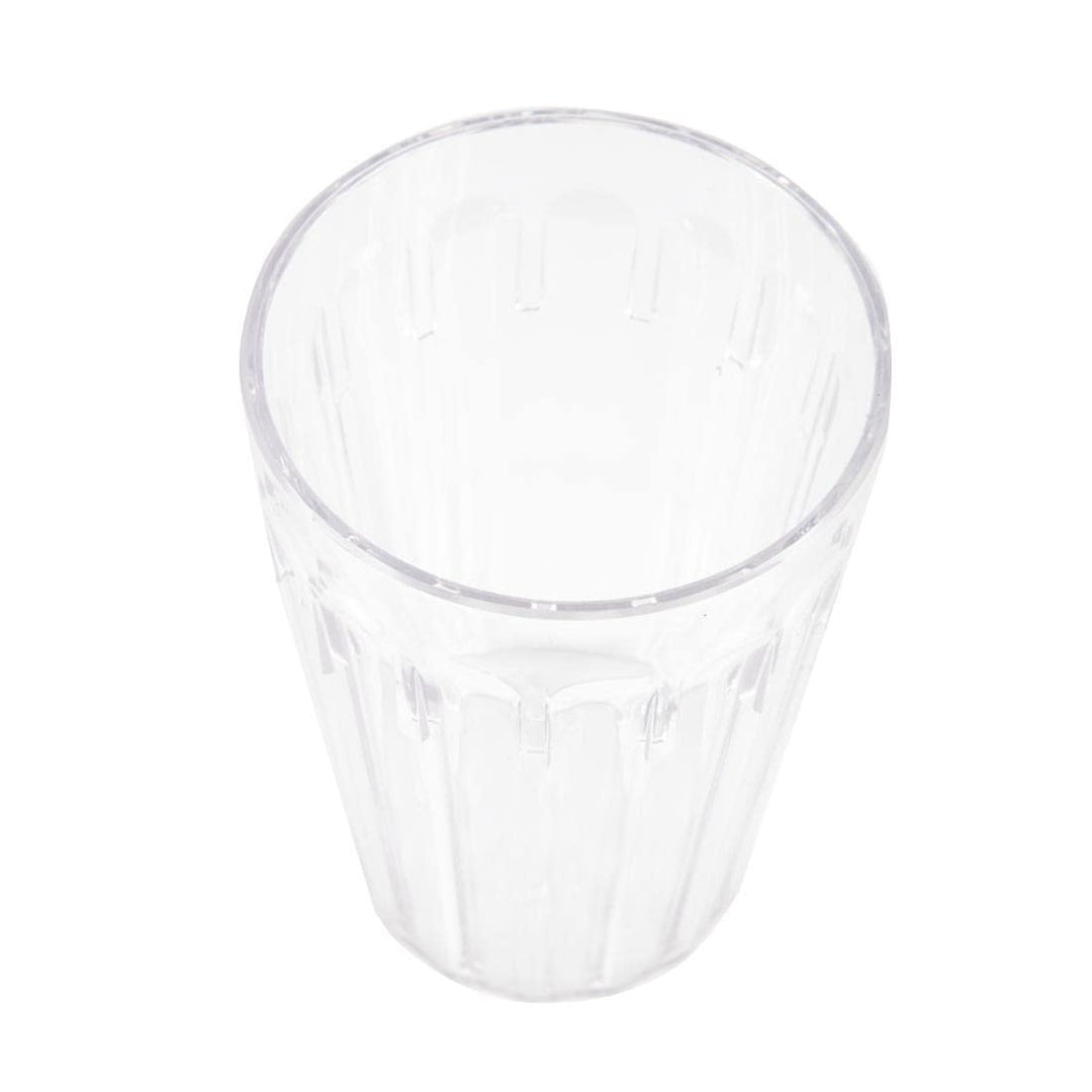 Olympia Kristallon Plastikbecher 254ml (12Stk) – Stapelbar K577