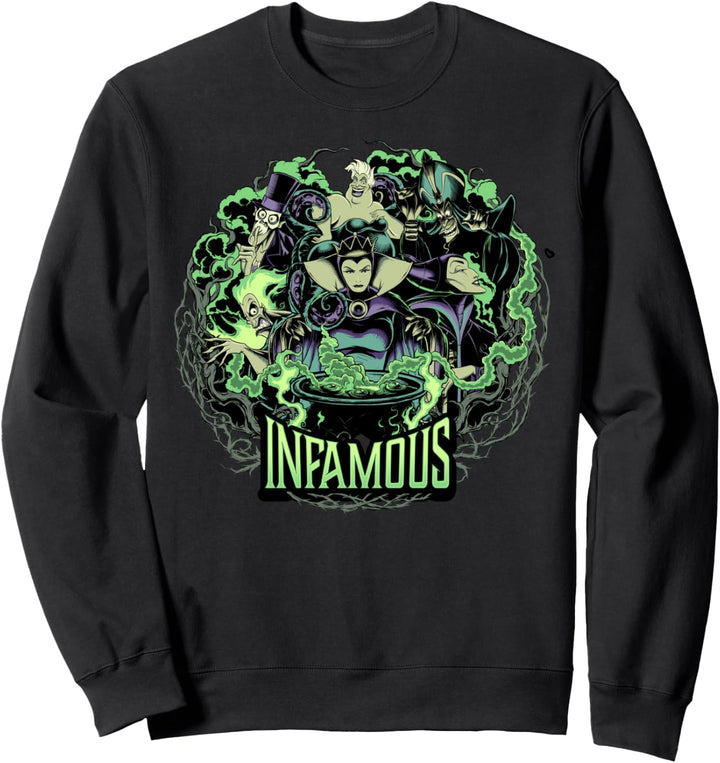 Disney Villains Infamous Evil Group Sweatshirt