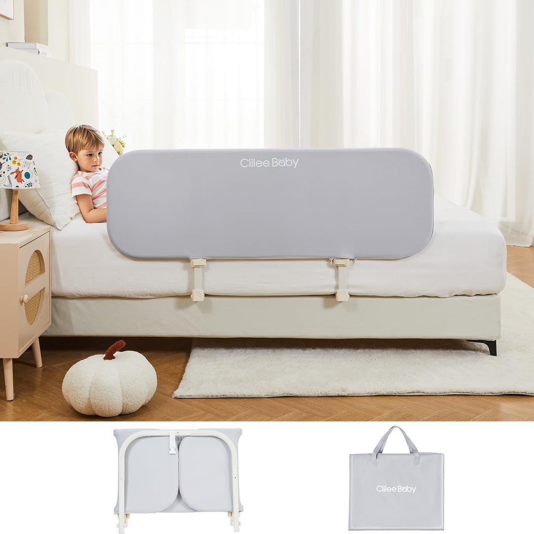 GUUSII HOME Bettgitter Rausfallschutz Boxspringbett Tragbares Bettschutzgitter Kinder Rausfallschutz