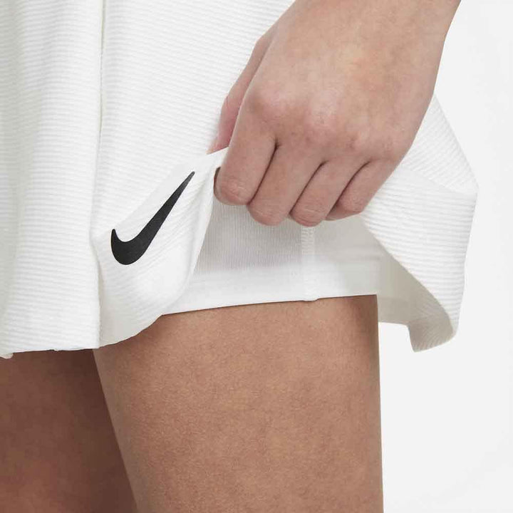 Nike Mädchen Court Victory Tennis-Rock 5 Jahre Weiss / Schwarz, 5 Jahre Weiss / Schwarz