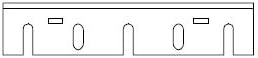 Makita Hobelmesser HSS 170x35x3 passend für Hobel 1806B 2 Stück