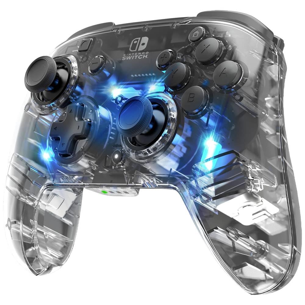 Afterglow LED drahtlos Deluxe Gaming Controller - Lizenziert durch Nintendo für Switch and OLED - RG