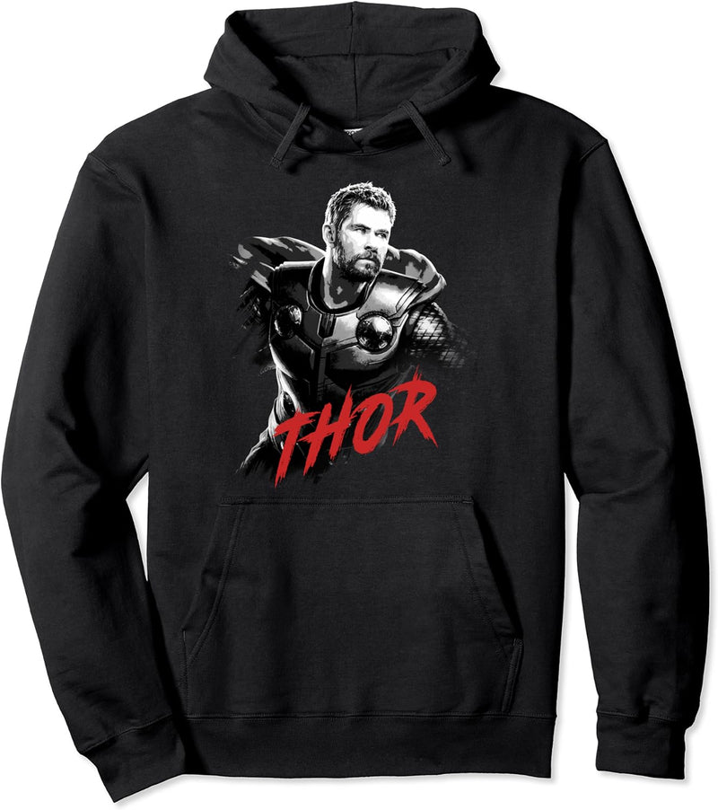Marvel Avengers Endgame Thor Tonal Portrait Pullover Hoodie