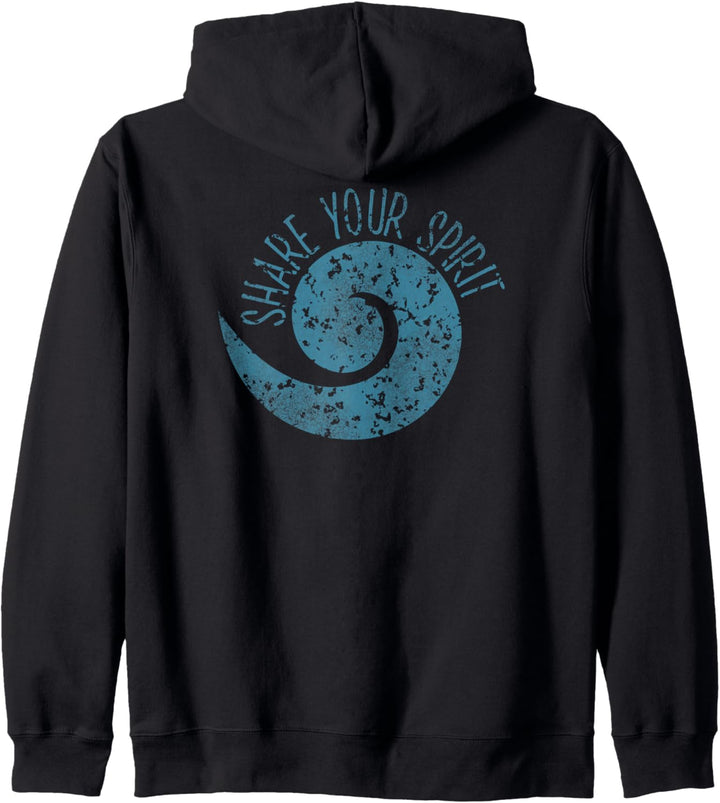 SHARE YOUR SPIRIT - Power Spiral 4 - Fan Fun Kapuzenjacke