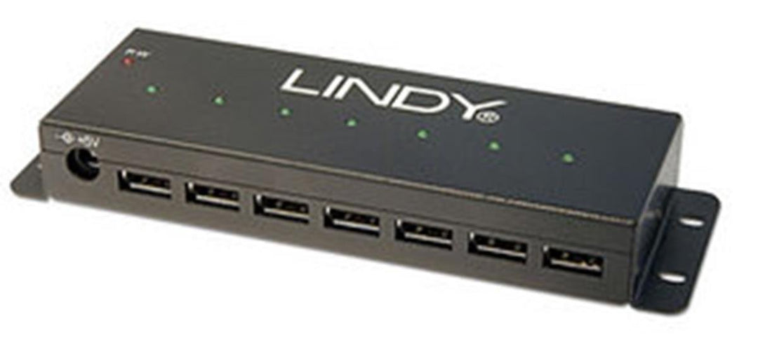 LINDY 42794 7 Port USB 2.0 Metall Hub