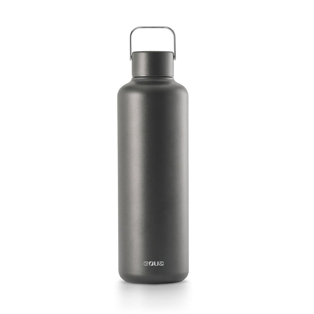 EQUA Timeless Trinkflasche, Edelstahl, 1000ml, BPA-frei, auslaufsicher, haltbar, multifunktional, du