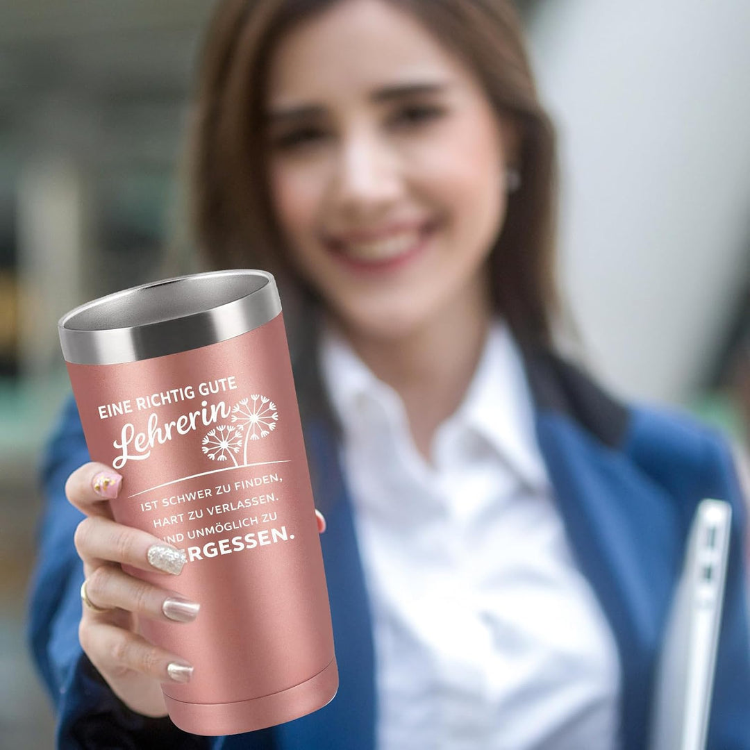 Lehrerin Geschenk, Abschiedsgeschenk Lehrerin, Geschenk für Lehrer zum Abschied, Bester Lehrer, 20oz