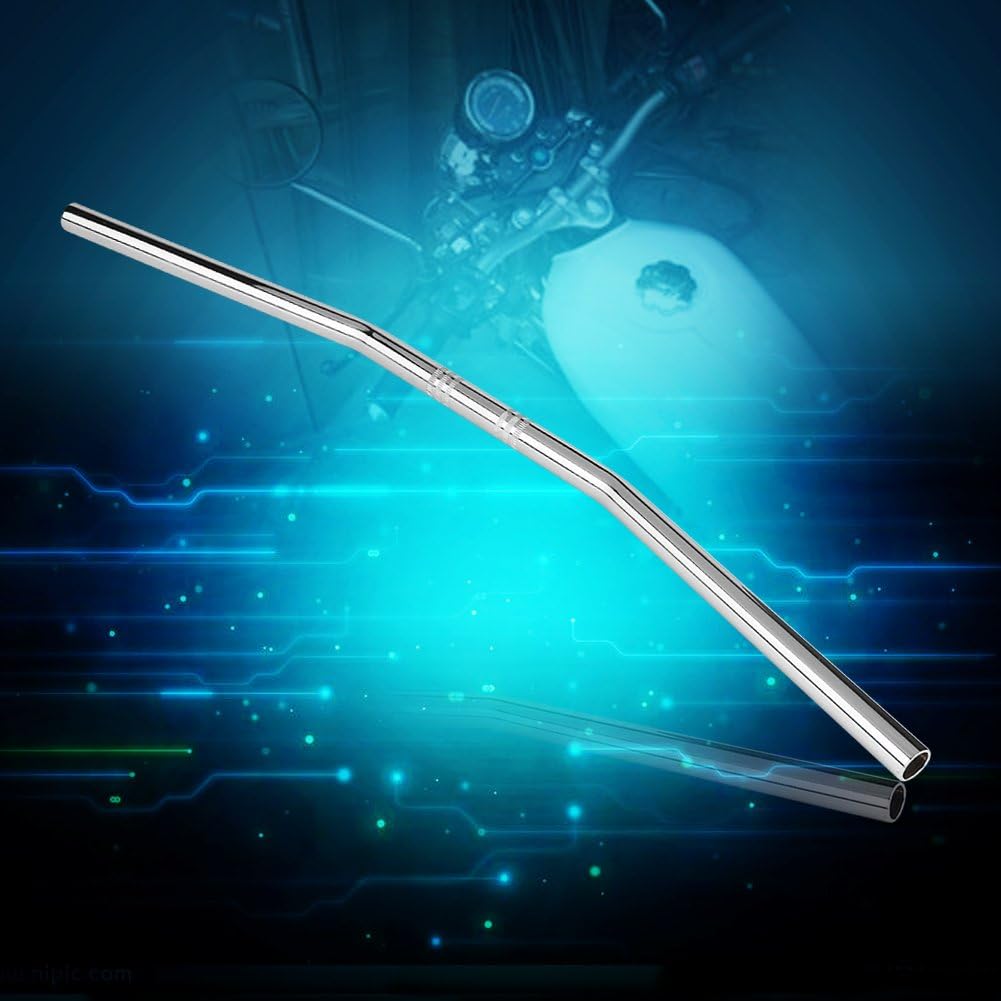 Gorgeri 7/8 Zoll 22 MM Motorrad Flache Lenker, Lenker Universal Motorrad Lenker Retro Bend, Lenker B
