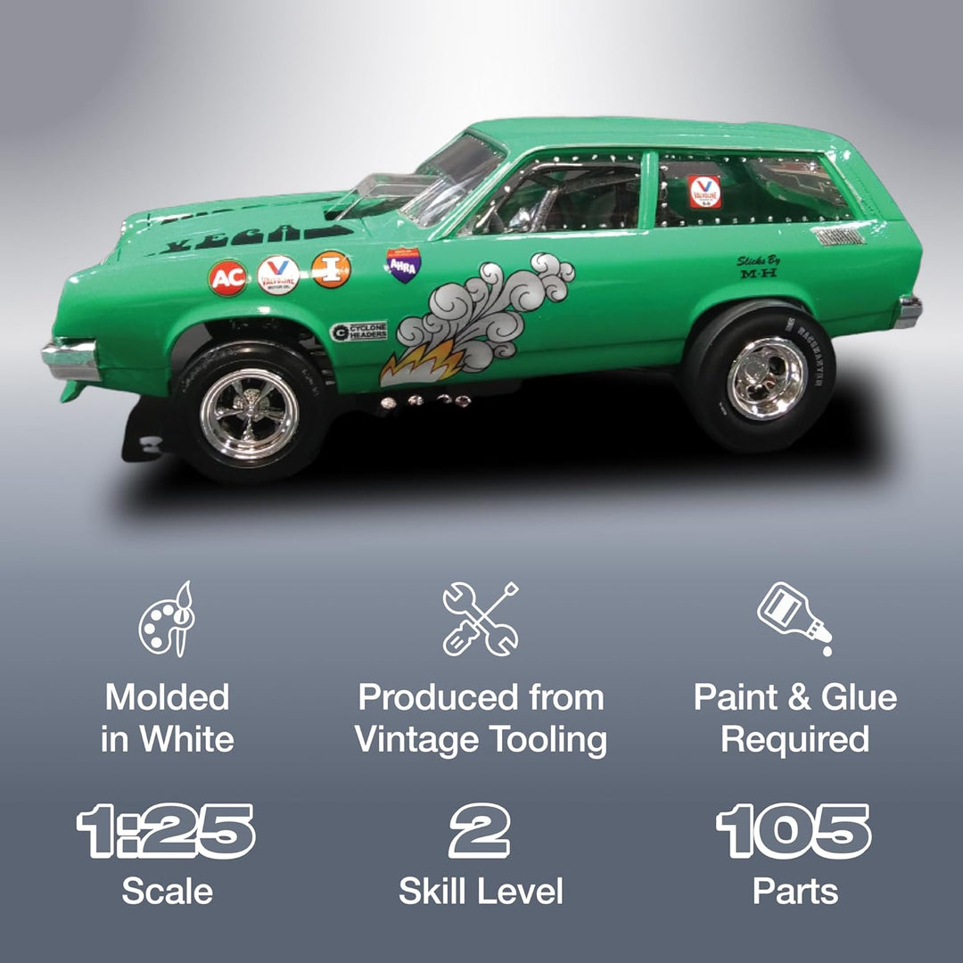 AMT Ertl AMT1156/12 1/25 1976er Chevy Vega Funny Car Modellbau, 1:25