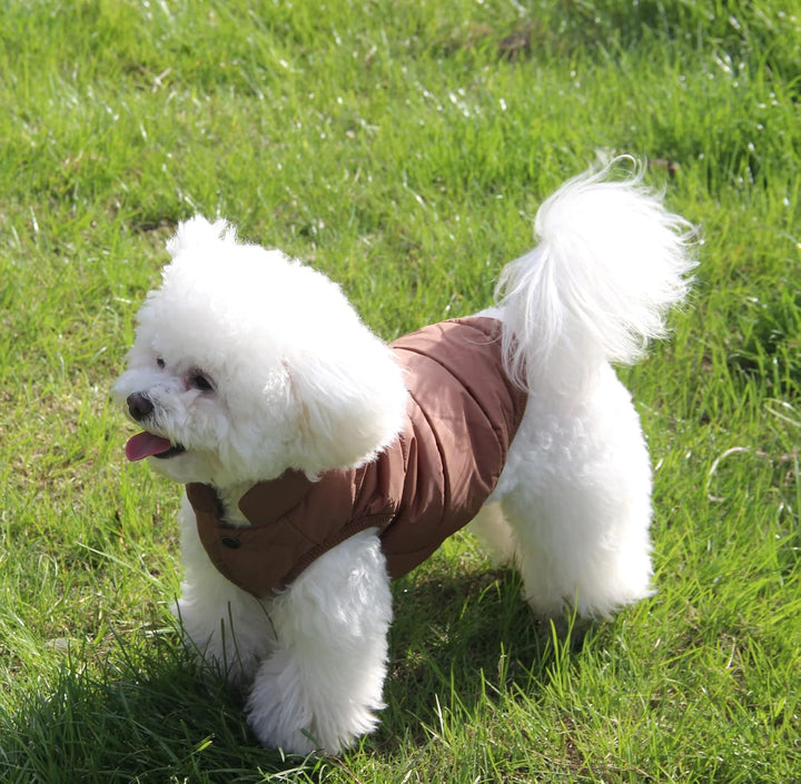 JoyDaog 2-lagige mit Fleece gefütterte Hundejacke, sehr warm für Winter und kaltes Wetter, extraweic