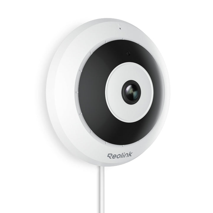 Reolink 6MP PoE IP Fisheye Kamera mit 360° Blick, Smarte Personenerkennung, 2-Wege Audio, Decken-/Wa