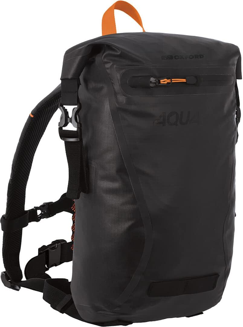 Oxford OL686 Aqua Evo Rucksack Tasche, 22L, Schwarz