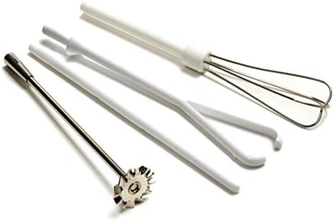 5 x Deluxe schnurloser Mini-Mixer – Mix-Peitsche, Rührmischung, Beat Getränkeschäumer