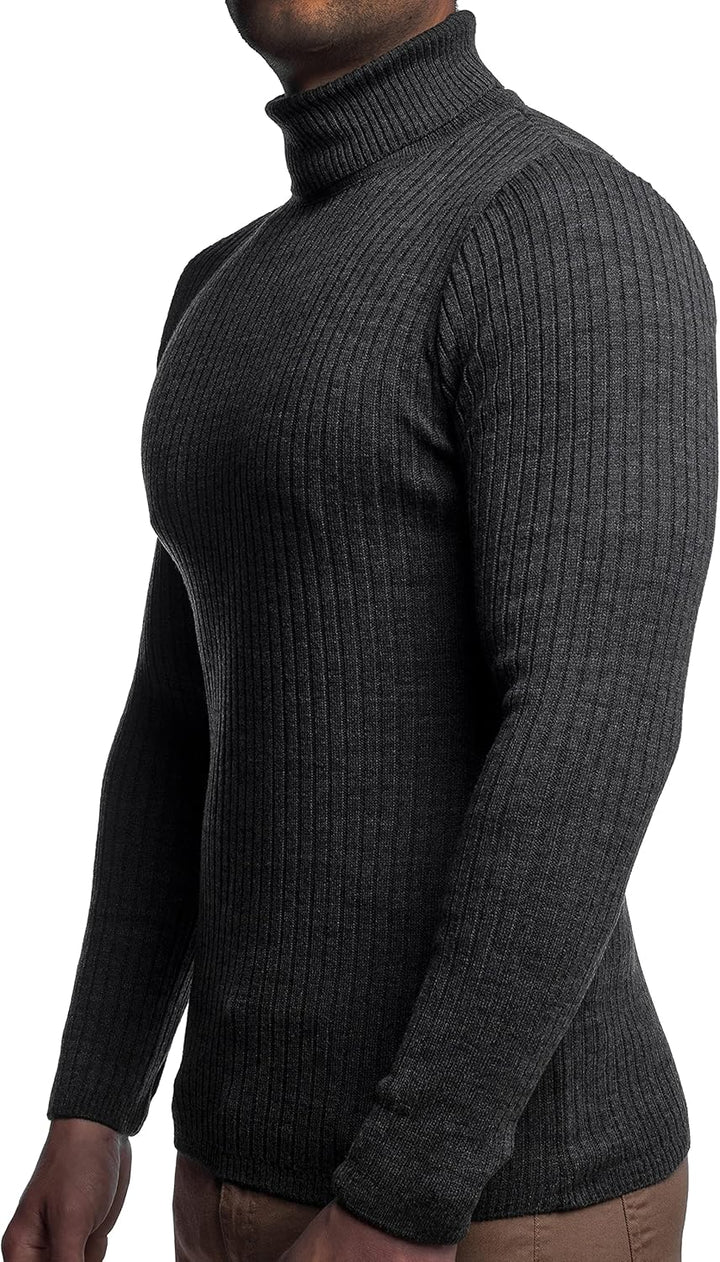 Karl´s People Herren Rollkragen-Pullover Herren Rolli S-5 XL • Rollkragenpullover für Herren mit Str