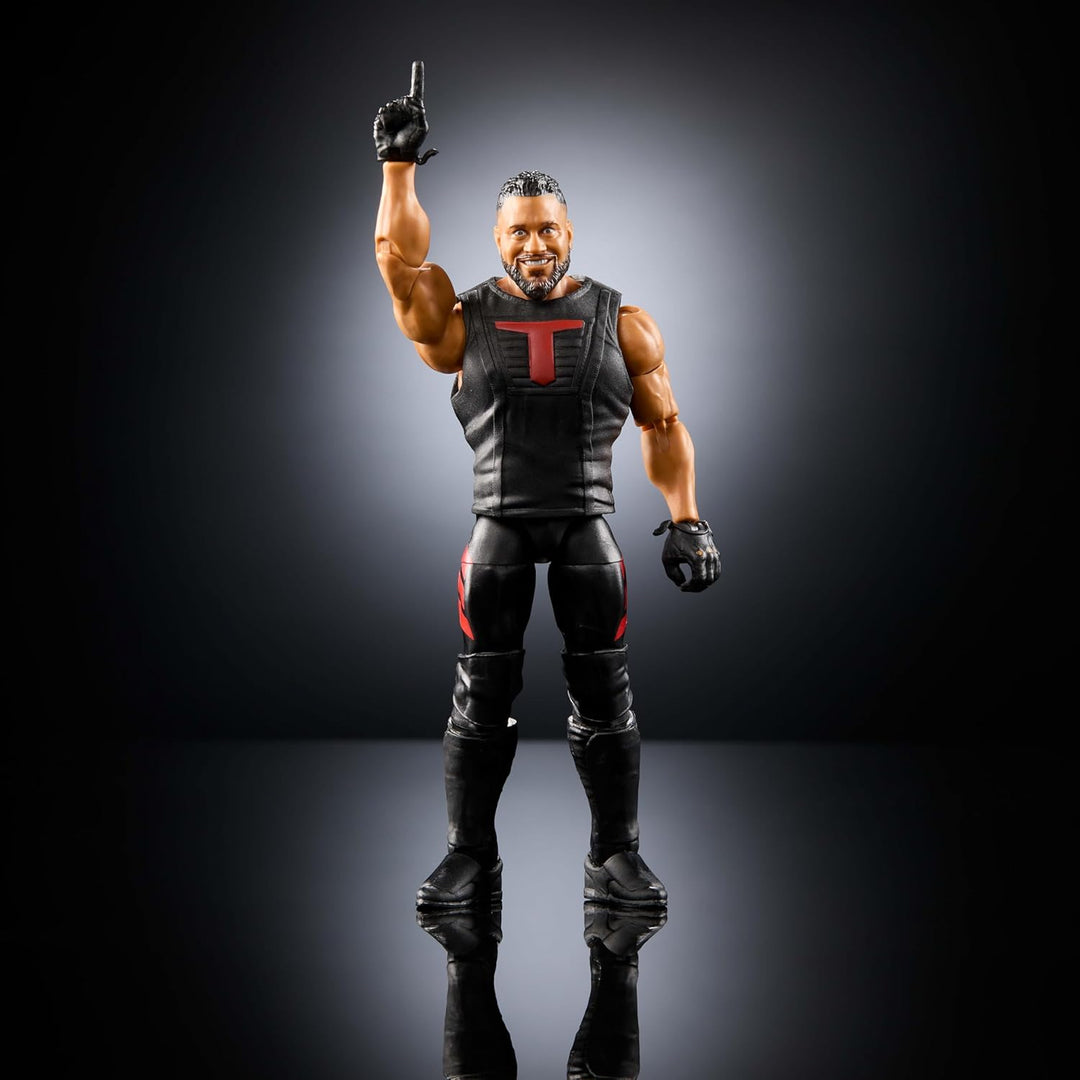 Mattel WWE Elite-Actionfigur & Zubehör, Serie #118, 15,2 cm grosses Sammlerstück Tonga Loa mit 25 Ge