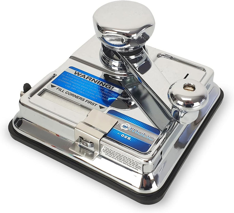 OCB 3013 Mikromatic Duo Stopfmaschine Zigaretten, Einzelpackung, Chrom