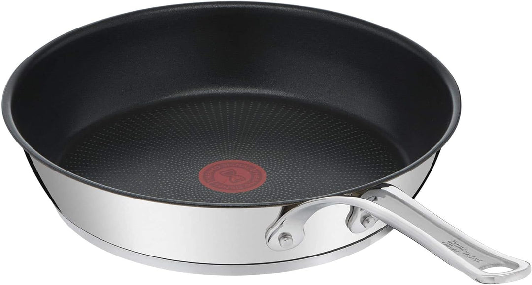 Tefal Jamie Oliver Cook's Classics Edelstahl Bratpfanne, 30 cm, Antihaftbeschichtung, Hitzeindikator