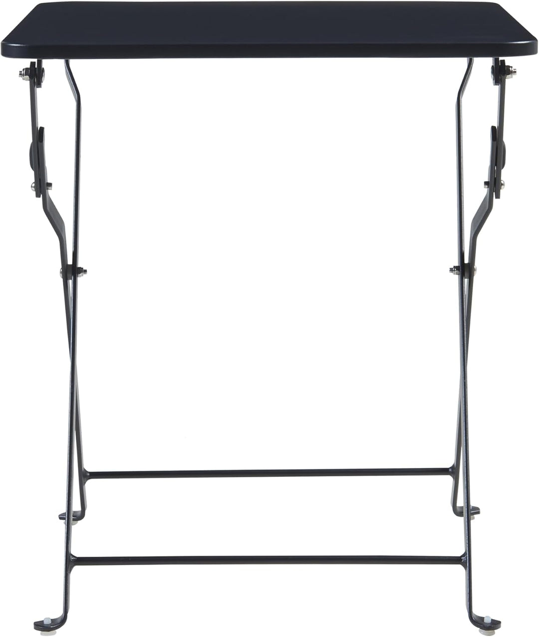[en.casa] Campingtisch Vegårshei Klapptisch Gartentisch Stahl klappbar quadratisch Outdoor-Tisch fal