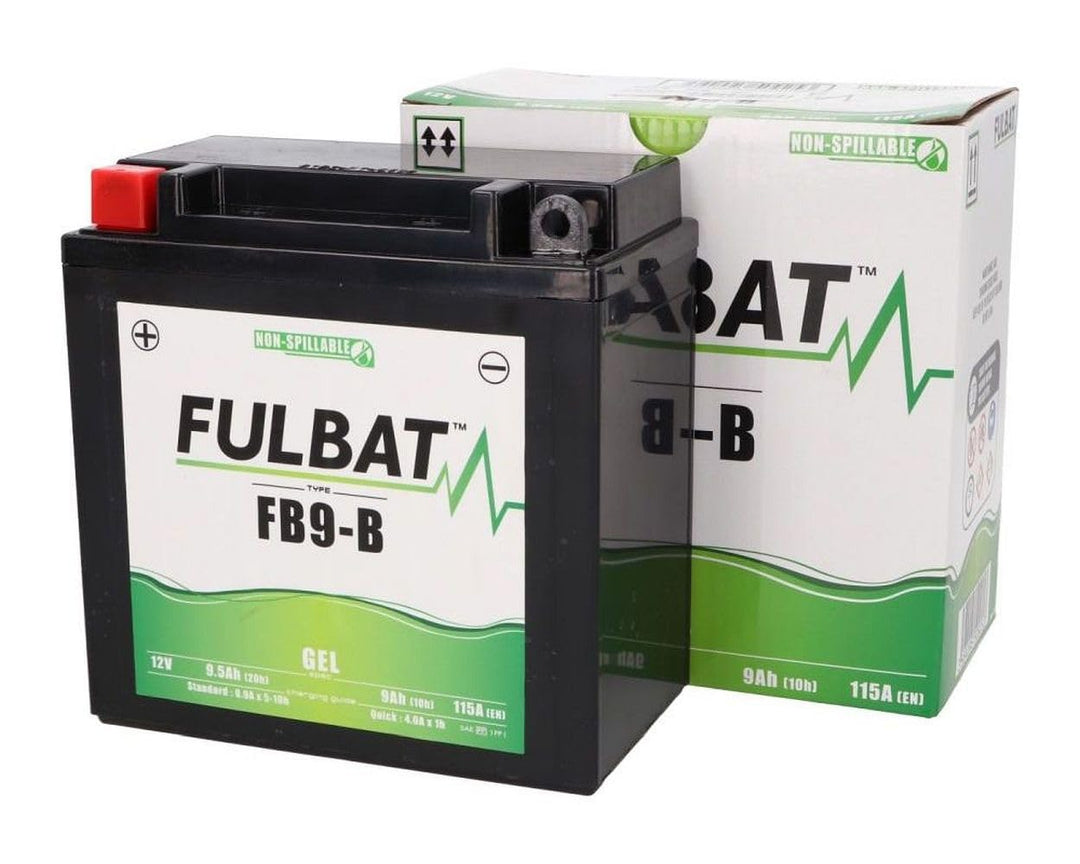Accu Fulbat YB9-B Gel 12V 9Ah (Onderhoudsvrij)
