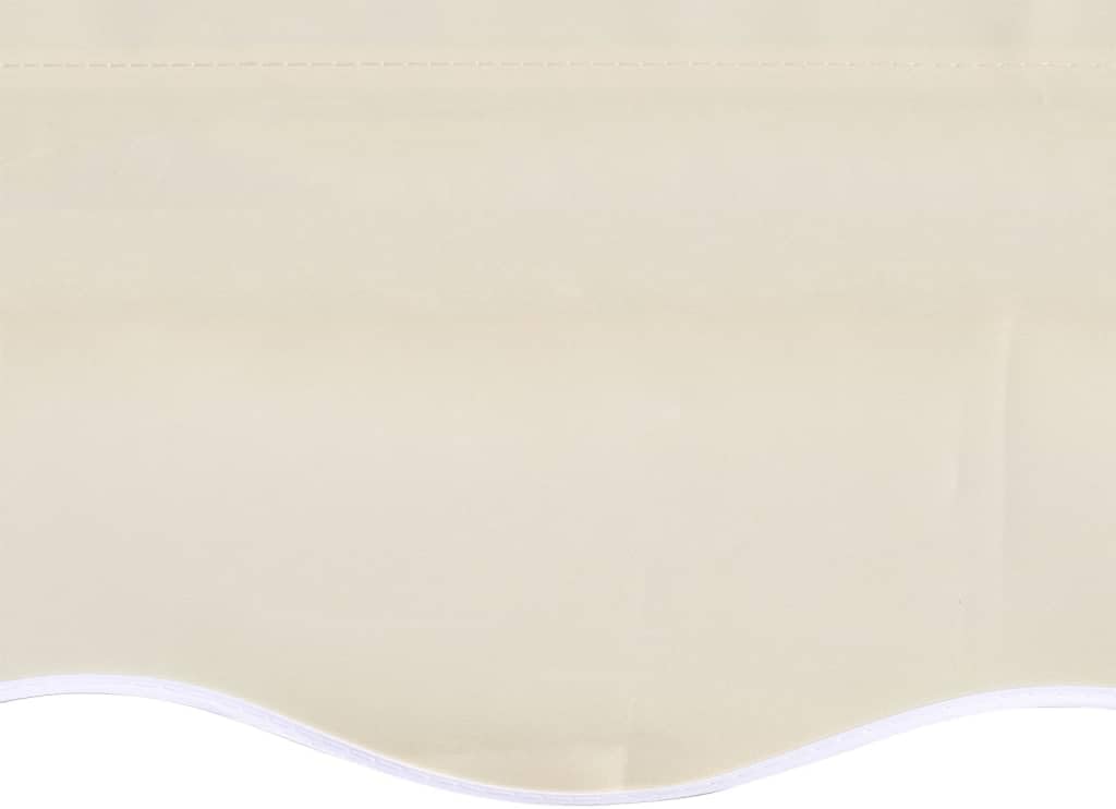 vidaXL Markisenstoff Sonnenschutz Markisentuch Cremefarben 4×3 m (ohne Rahmen) 400 x 300 cm Creme, 4
