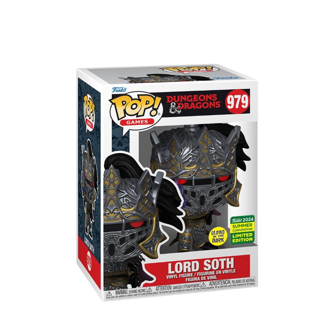 Funko Pop Lord SOTH 2024 Summer Convention Limited Edition Glows in The Dark 979